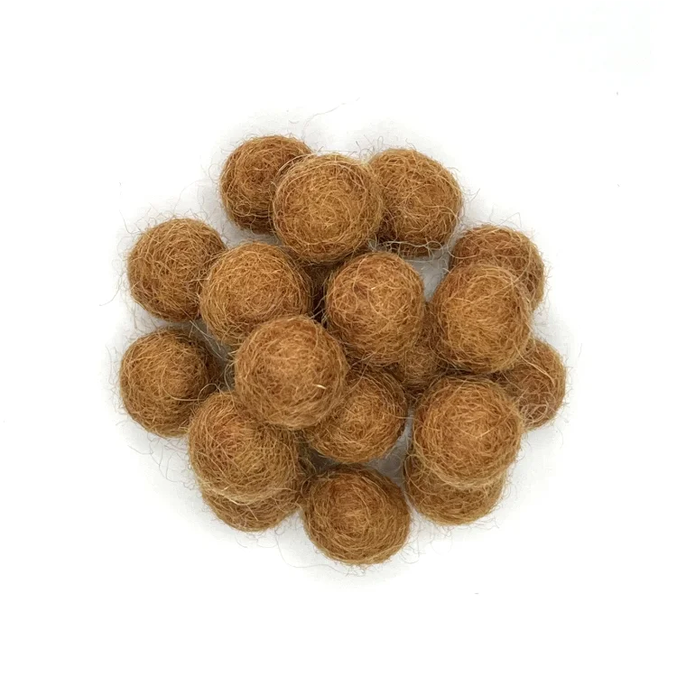 Viltbal - Wolkraal 1 cm | gratis verzending | meer dan 30 kleuren | fairtrade 