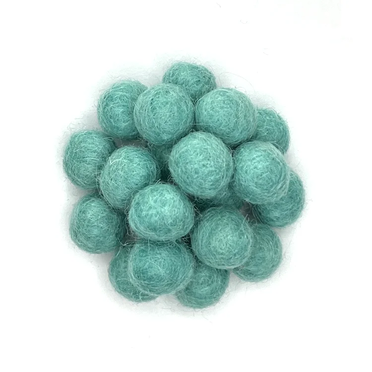 Viltbal - Wolkraal 1 cm | gratis verzending | meer dan 30 kleuren | fairtrade 