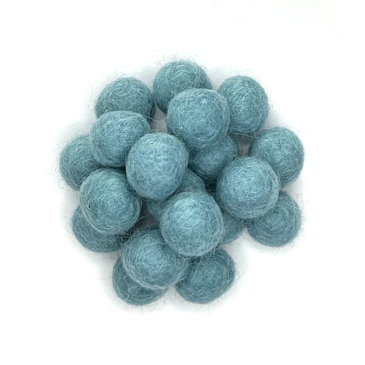 Viltbal - Wolkraal 1 cm | gratis verzending | meer dan 30 kleuren | fairtrade 