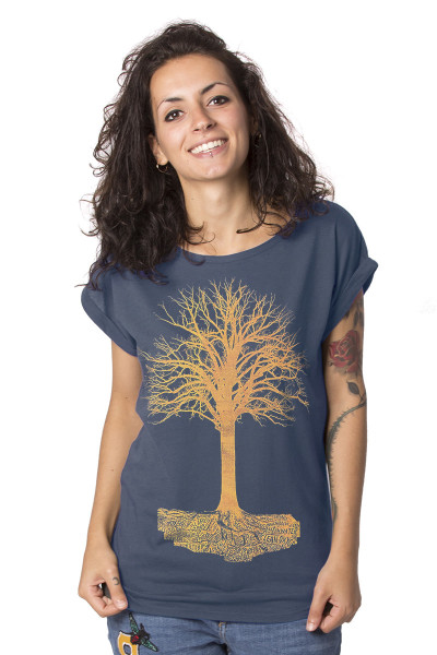 Tree Of Life T-shirt - Roll-up