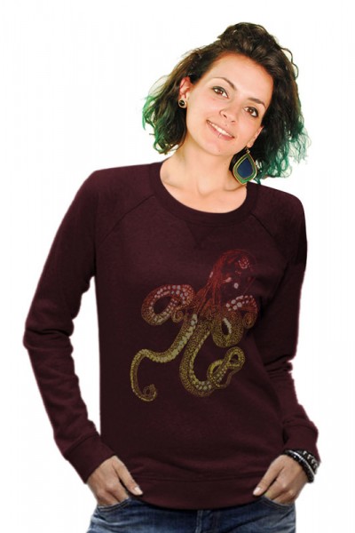 Octopus Crew Neck Sweater