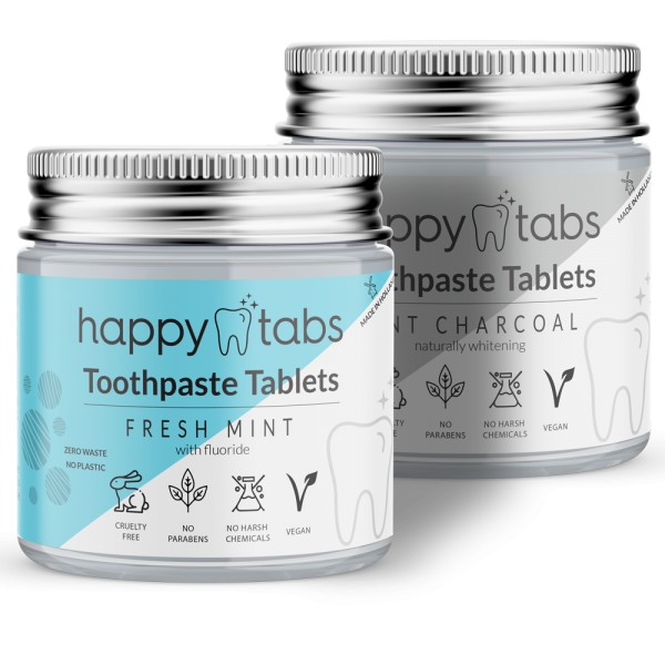 Happy Tabs Duo tandpasta tabletten