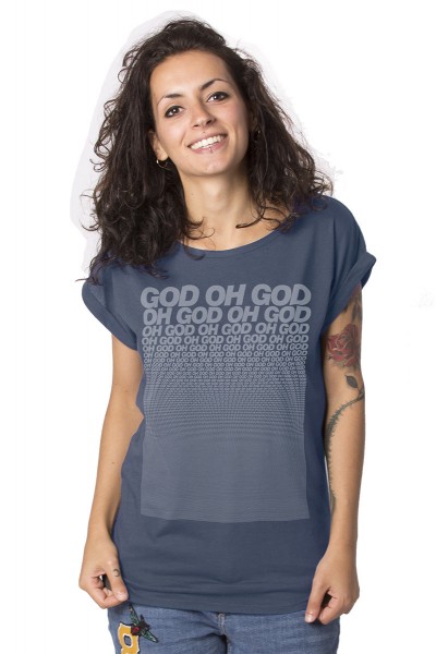 God Oh God T-shirt - Roll-up