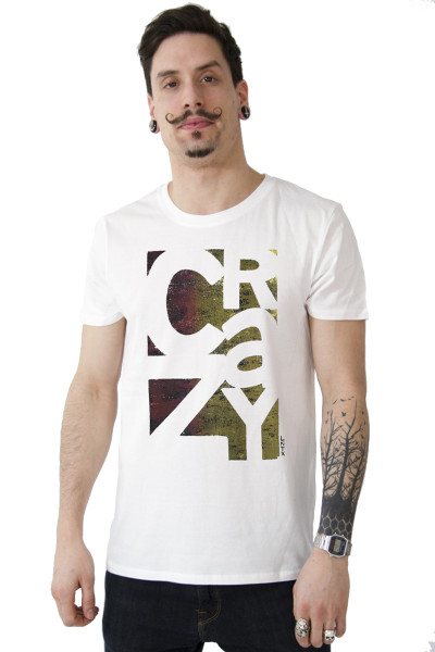 CRAZY T-shirt - White
