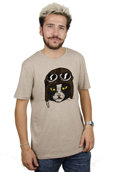 Biker Cat T-shirt