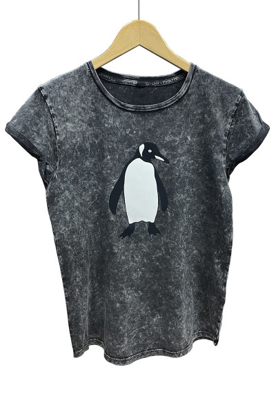 Pinguin T-shirt - Vintage Roll-up
